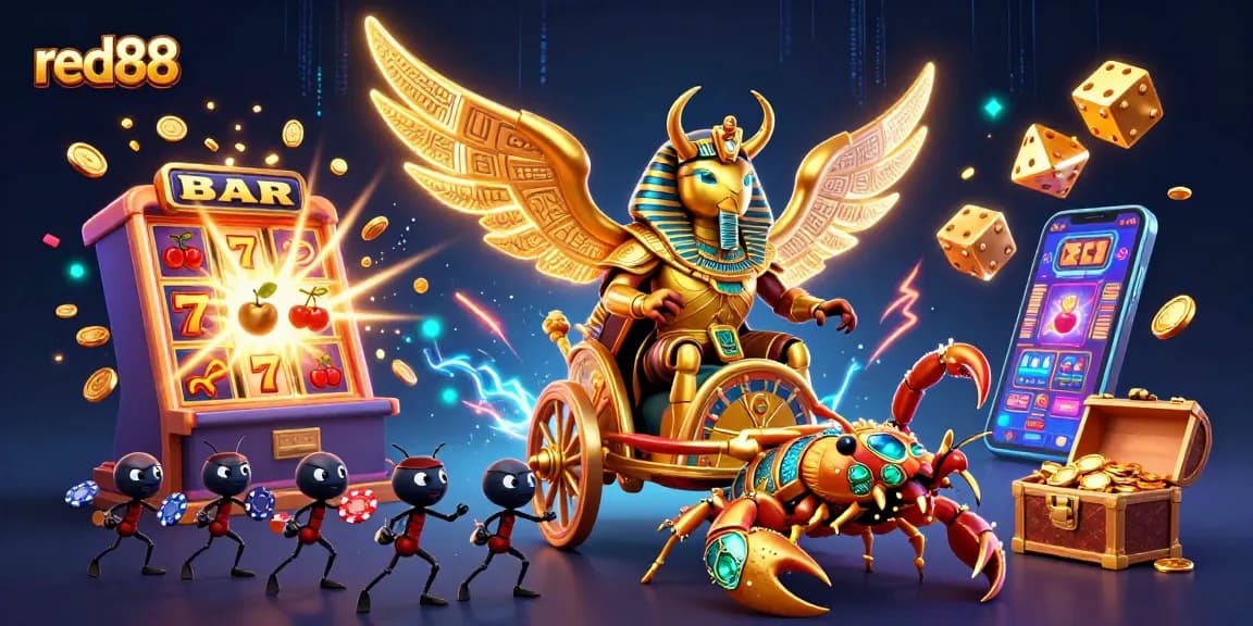 Experience thrilling wins at red88 with massive jackpots and vibrant casino action!