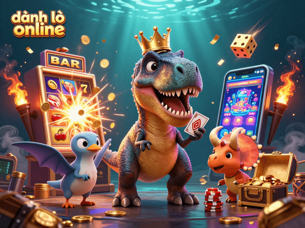 Embark on thrilling đánh lô đề online adventures with vibrant characters and explosive visuals.