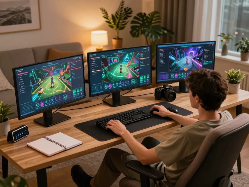 KADAL 778 player enjoying an online game in a cozy setting with responsible gaming elements