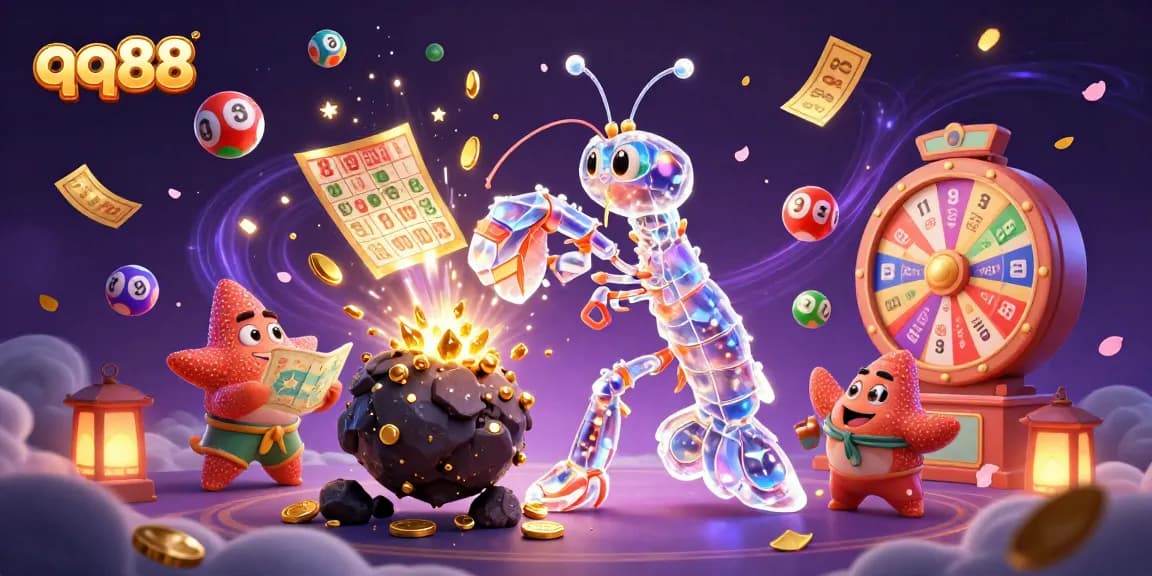 Experience thrilling gameplay with qq88's vibrant casino features, showcasing 3D characters and gaming elements.