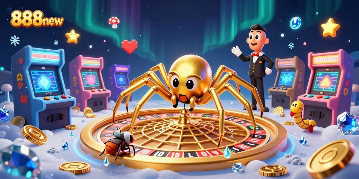 Experience thrilling spins and bets with 888new at this vibrant casino scene.