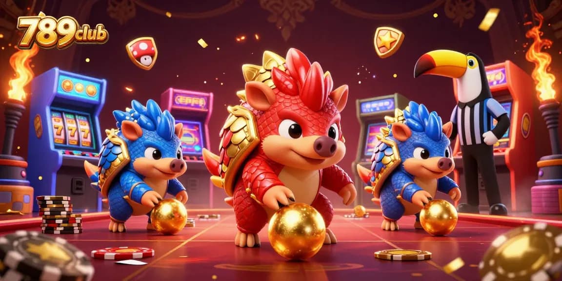 Experience endless excitement with 789club as pangolins roll in dazzling casino games.