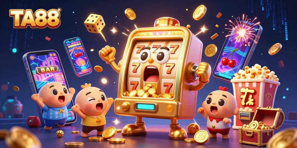 Spin the reels at TA88 with golden slot machines and jackpot excitement!