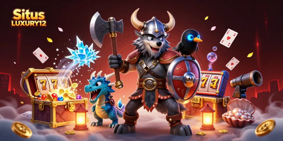 Experience winning at Situs LUXURY12 with exciting slot games, vibrant characters, and dynamic gameplay.