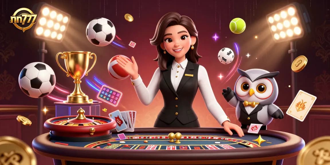 Join the excitement at nn777 with our professional dealers and dynamic game elements.