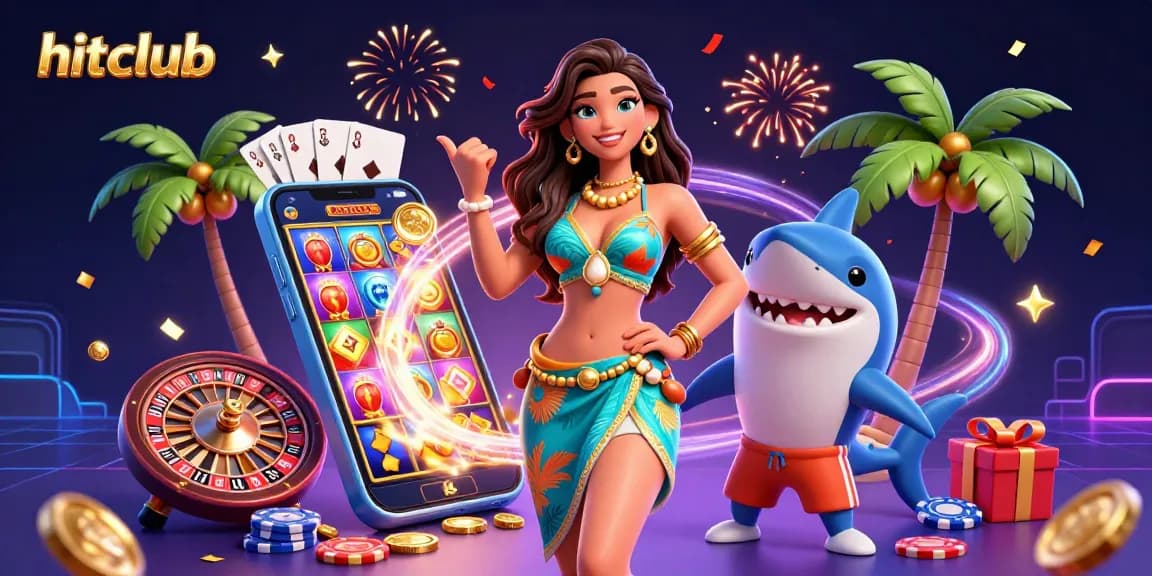 Experience the thrill of hitclub with vibrant casino elements and exciting gaming atmosphere.
