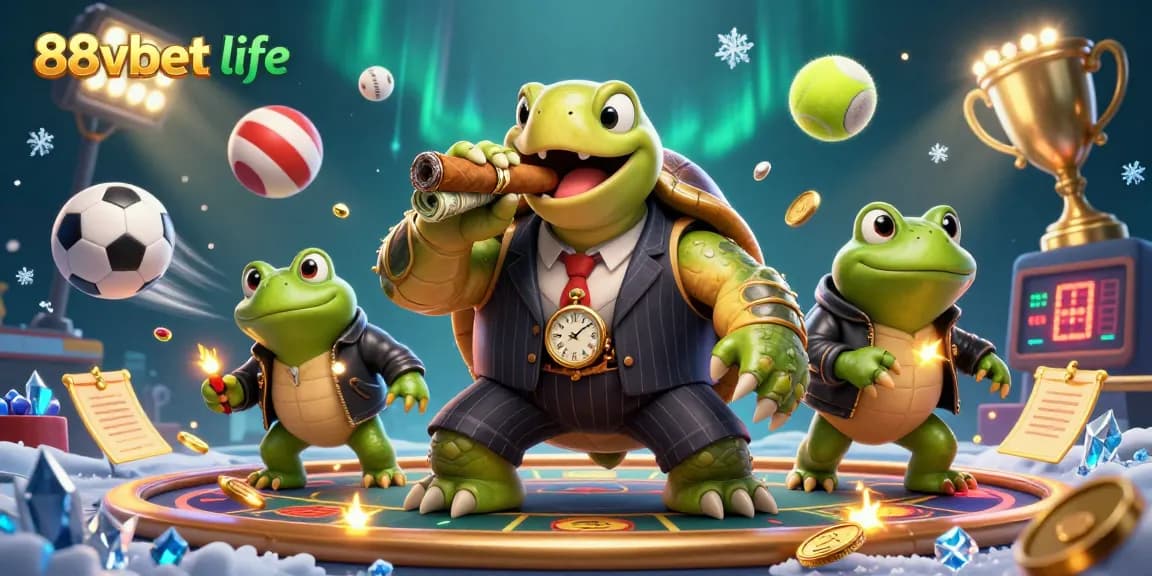 Trải nghiệm 88vbet life cùng với rùa khổng lồ và frogz enforcers giữa ánh sáng sòng bạc rực rỡ