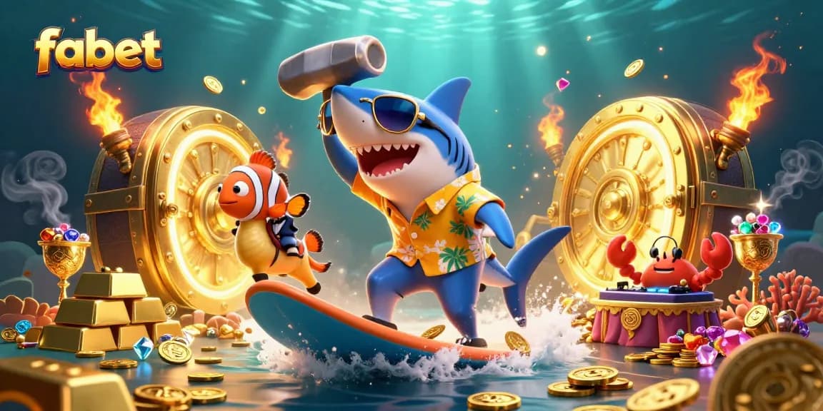 Join fabet for exciting casino adventures with colorful characters and treasures!