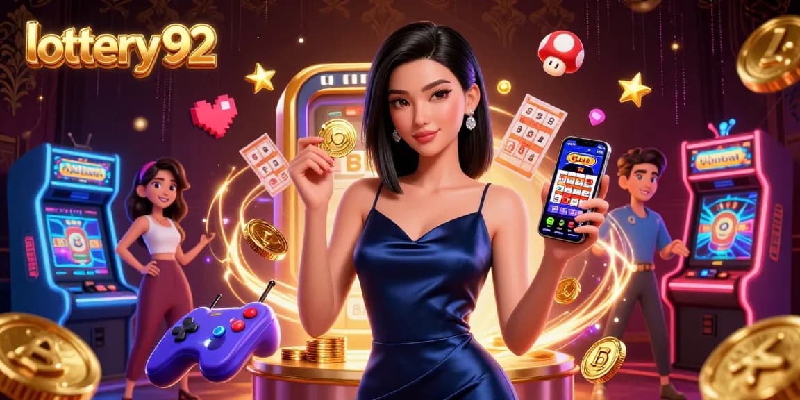 Experience the thrill of lottery 92 with vibrant graphics and exciting gameplay elements.