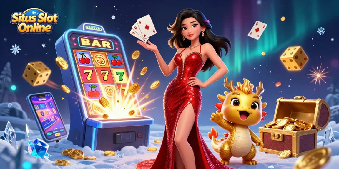 Experience the thrill at Situs Slot Online with dynamic slot machines and captivating casino action.