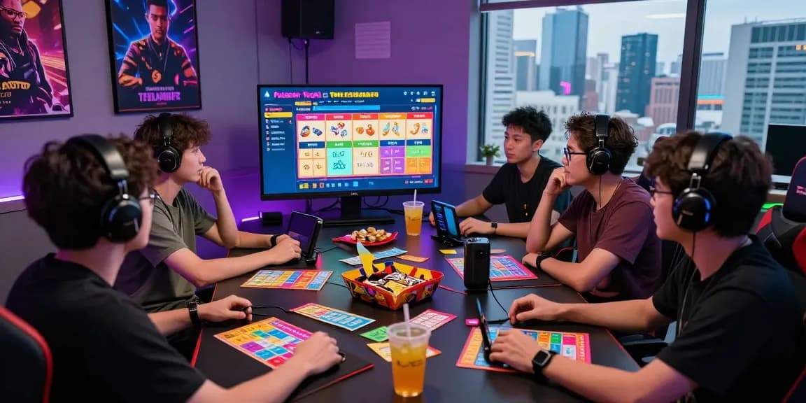 Engaged players enjoying Pasaran Togel Terlengkap online betting in a vibrant gaming atmosphere.