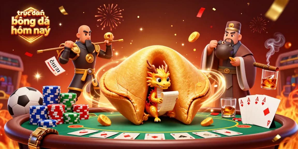 Experience trực tiếp bóng đá hôm nay with this vibrant illustration of characters enjoying a dynamic betting scenario.