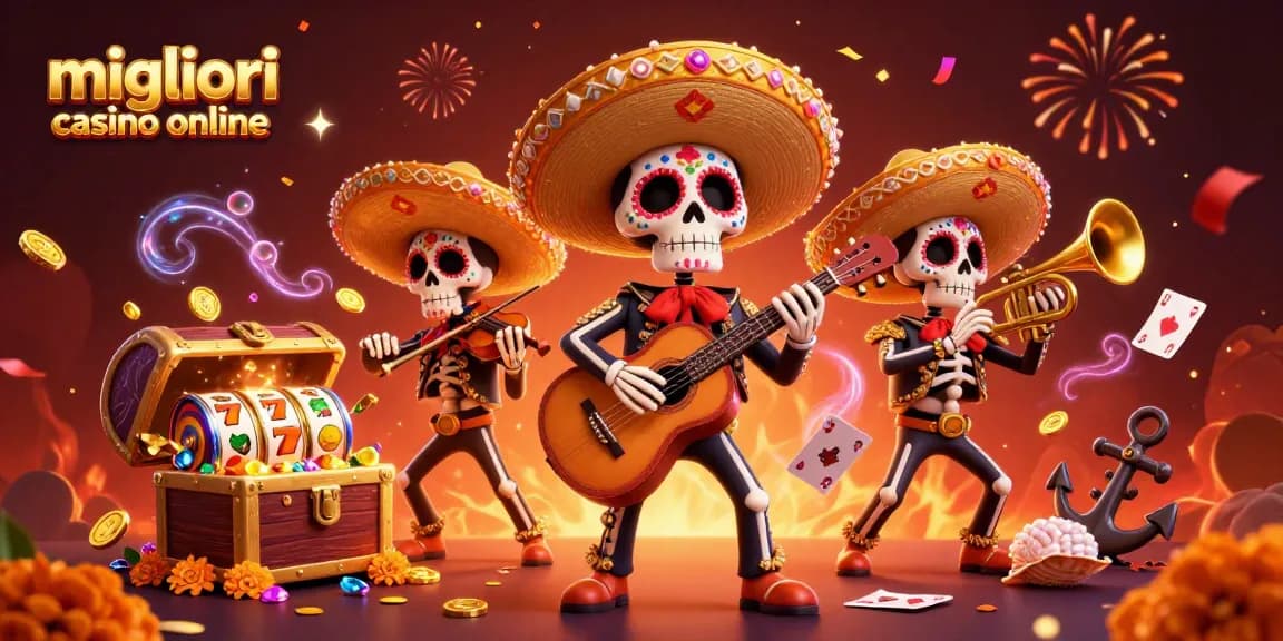 I migliori casino online offrono un'esperienza vibrante con band mariachi scheletrici e tesori esplosivi.