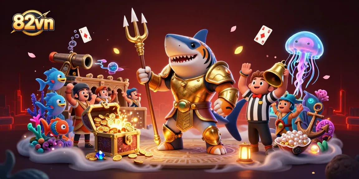 Join the excitement at 82vn's underwater colosseum with thrilling gameplay and vibrant visuals.