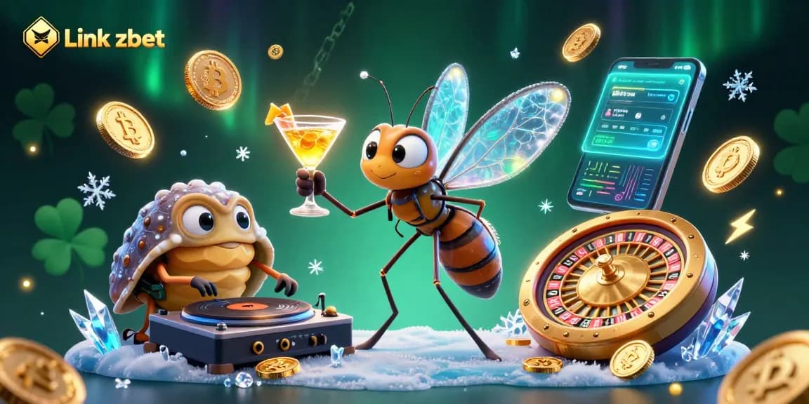Spin the golden roulette wheel and discover Link vào zbet in a vibrant casino scene filled with neon crypto coins.