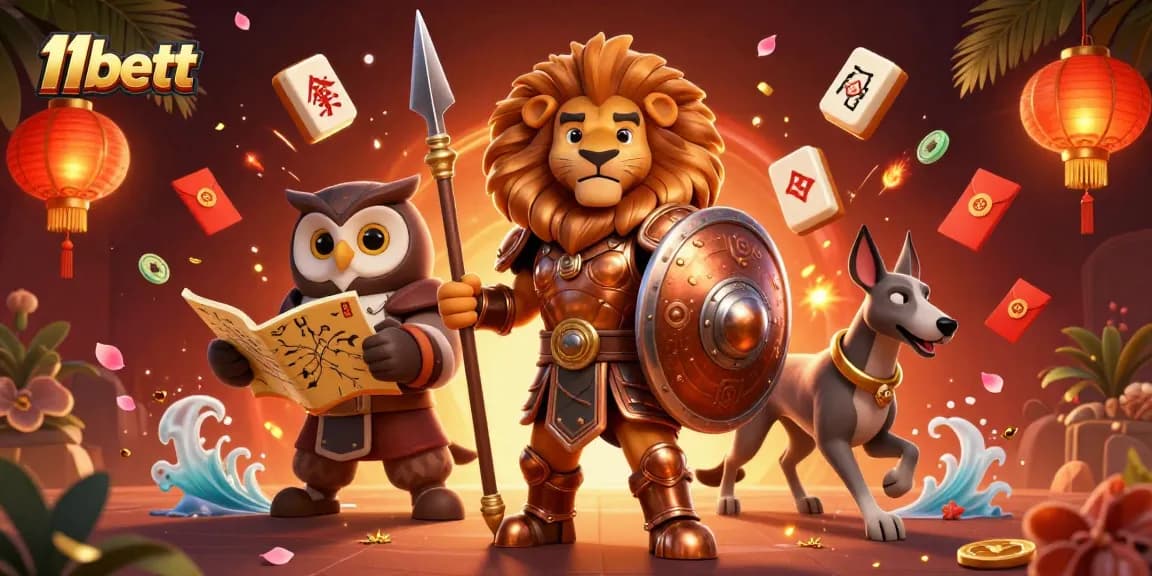 Engage with thrilling activities at 11bett through action-packed casino scenes and characters.