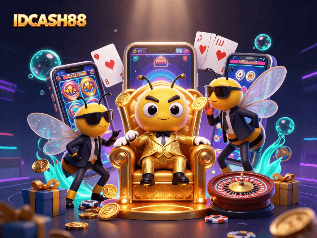 Experience IDCASH88 with vibrant slot games and an exciting casino scene bursting with action.