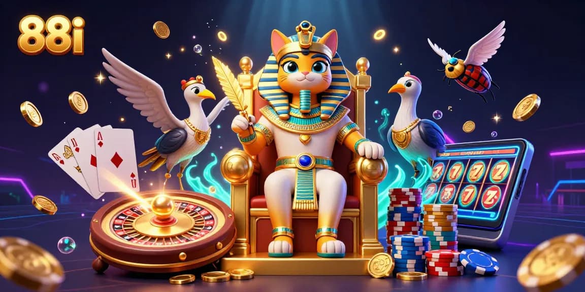 88i invites gamblers to immerse in a sumptuous 3D casino scene filled with winnings, excitement, and fantasy.