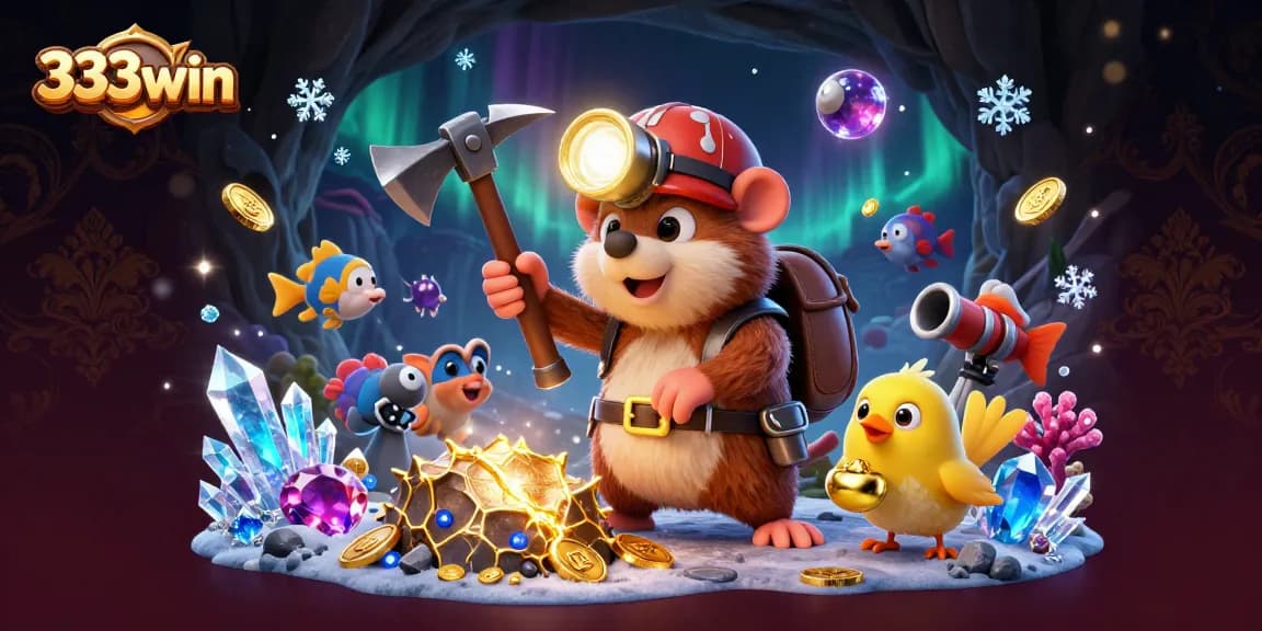 Catch exciting wins at 333win with dynamic scenes of fun 3D underwater adventures.