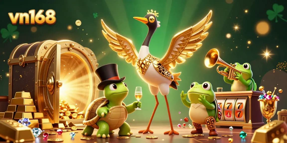 Experience the vibrant world of vn168 with dynamic casino action and rich golden treasures.