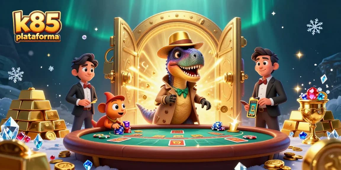 jogando na k85 plataforma com um velociraptor disfarçado em uma mesa de blackjack