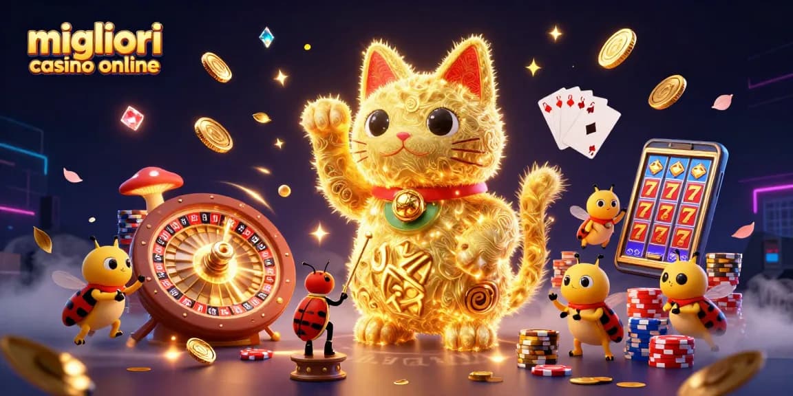 Gioca nei migliori casino online per vincere con la fortuna dei fuochi fatui e i simboli fortunati.