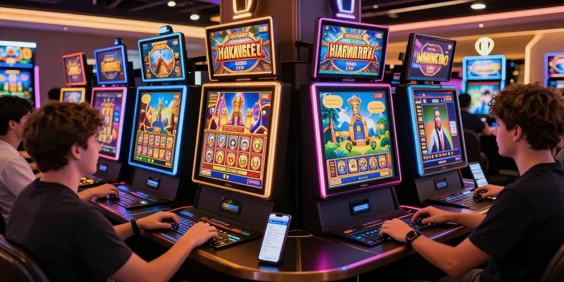Immersive slot gaming experience on wd138 with lively players and vibrant visuals.