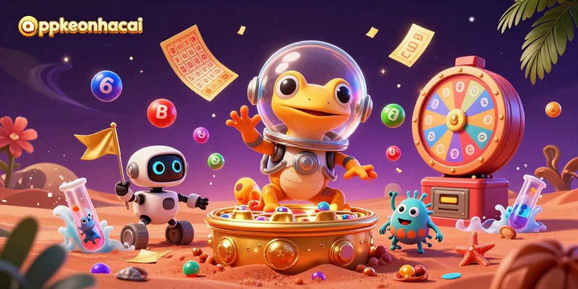 Experience thrilling gameplay with appkeonhacai at the vibrant alien casino filled with dynamic elements.