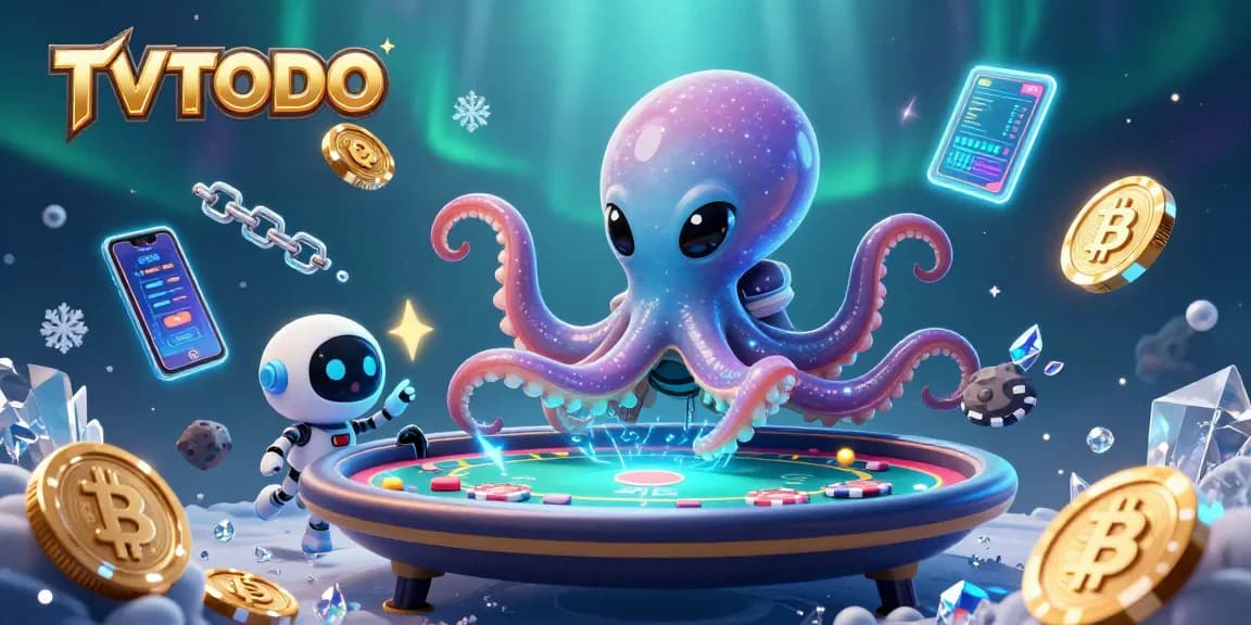 Experience the excitement of TVTOTO with a colorful alien poker scene, combining cosmic elements and crypto rewards.
