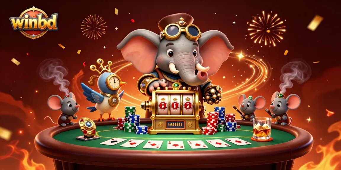 Experience the excitement of winbd through dazzling casino themes and immersive gaming elements.