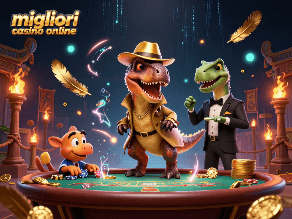 I migliori casino online offrono emozioni indimenticabili mentre il velociraptor cospira al tavolo di blackjack.