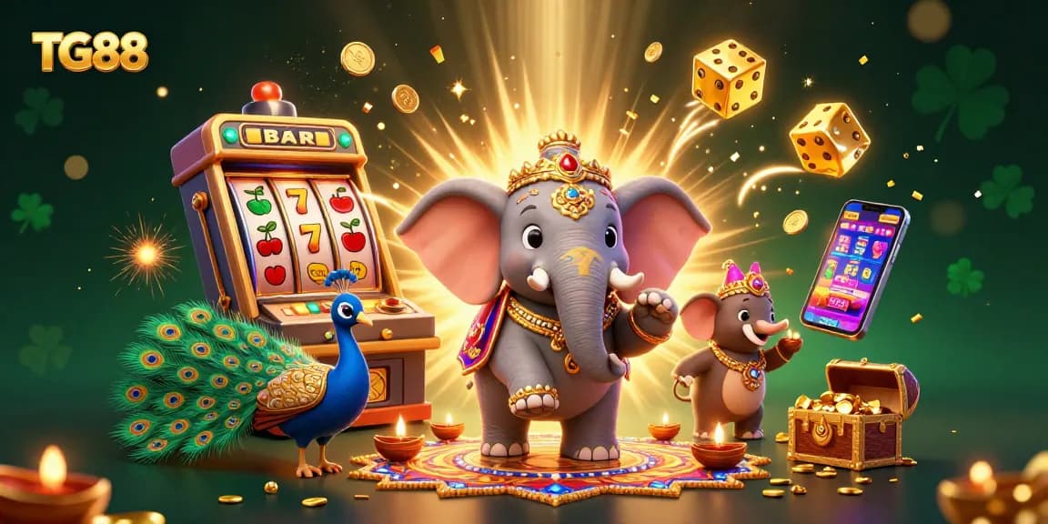 Play immersive casino games with TG88's stunning jackpot explosion and vibrant visuals.