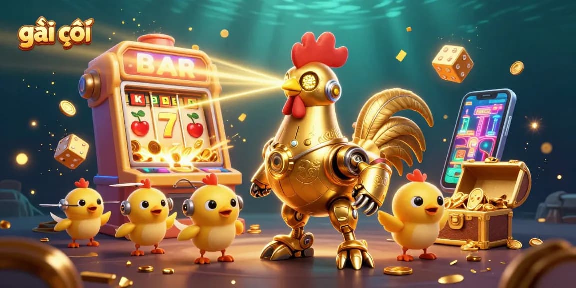 Engage in exciting gameplay with gái gọi at the vibrant jackpot explosion of a slot machine.