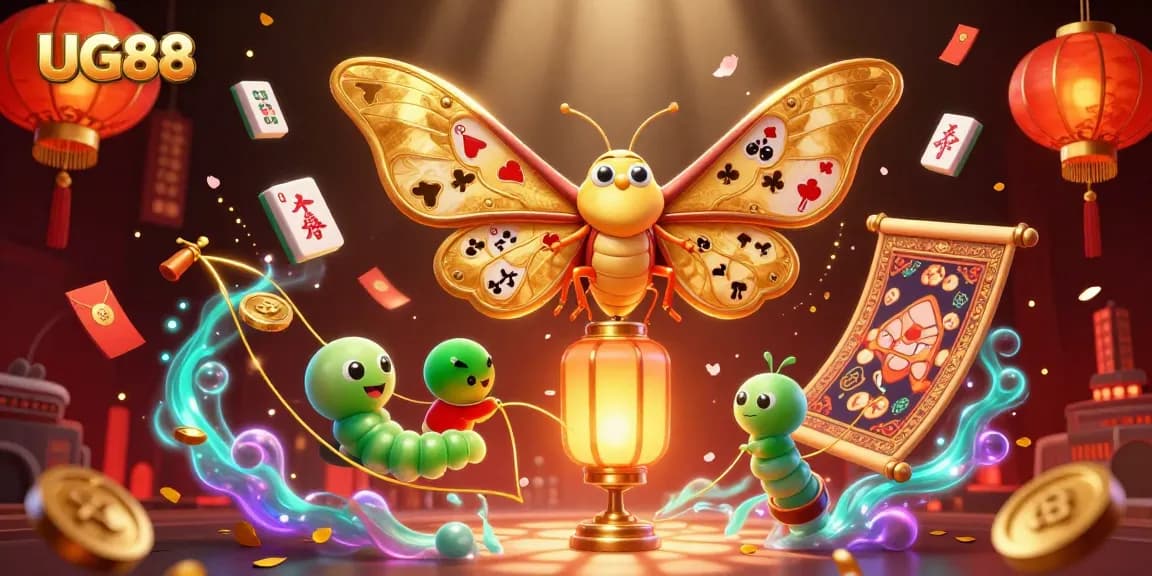 Experience the vibrant casino atmosphere at UG88 with stunning 3D elements of luck and fortune.