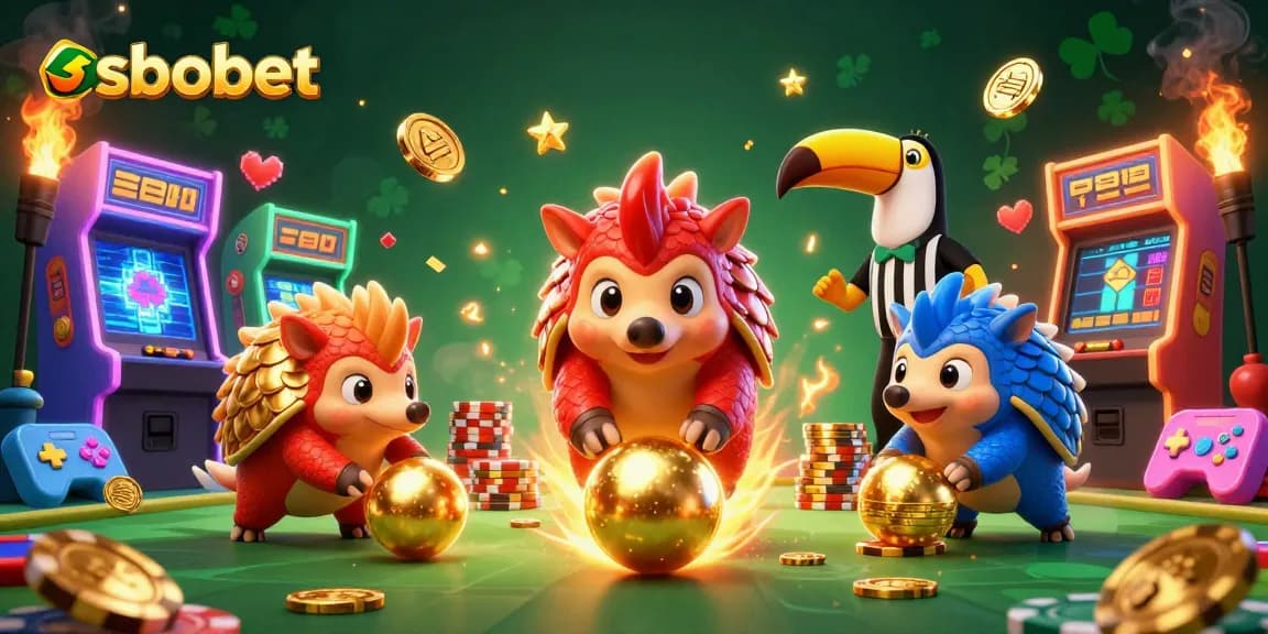 Kegiatan taruhan sbobet yang seru dengan pangolin dan elemen kasino, untuk memberikan pengalaman menarik.