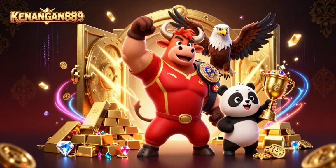 Engage with KENANGAN889 and win big with slots in a dynamic casino victory scene.
