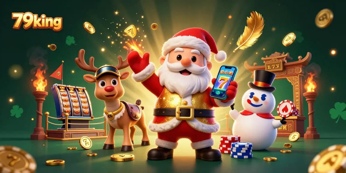 Win big at 79king with vibrant jackpots and thrilling gameplay in a colorful casino scene.