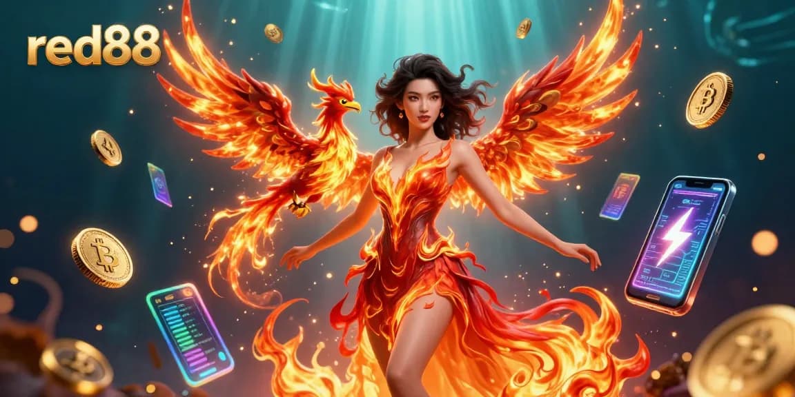 Engage with exciting gaming experiences at red88, featuring captivating characters and immersive gambling elements.