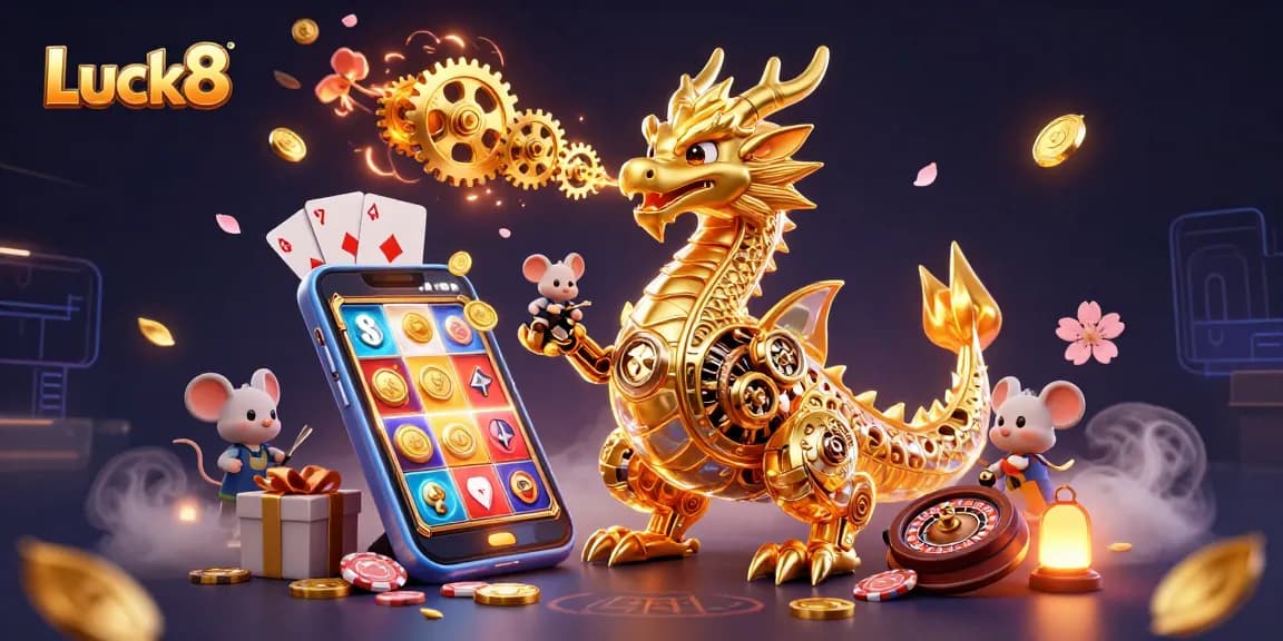 Experience the golden dragon and thrilling gameplay at Luck8, where jackpots await!