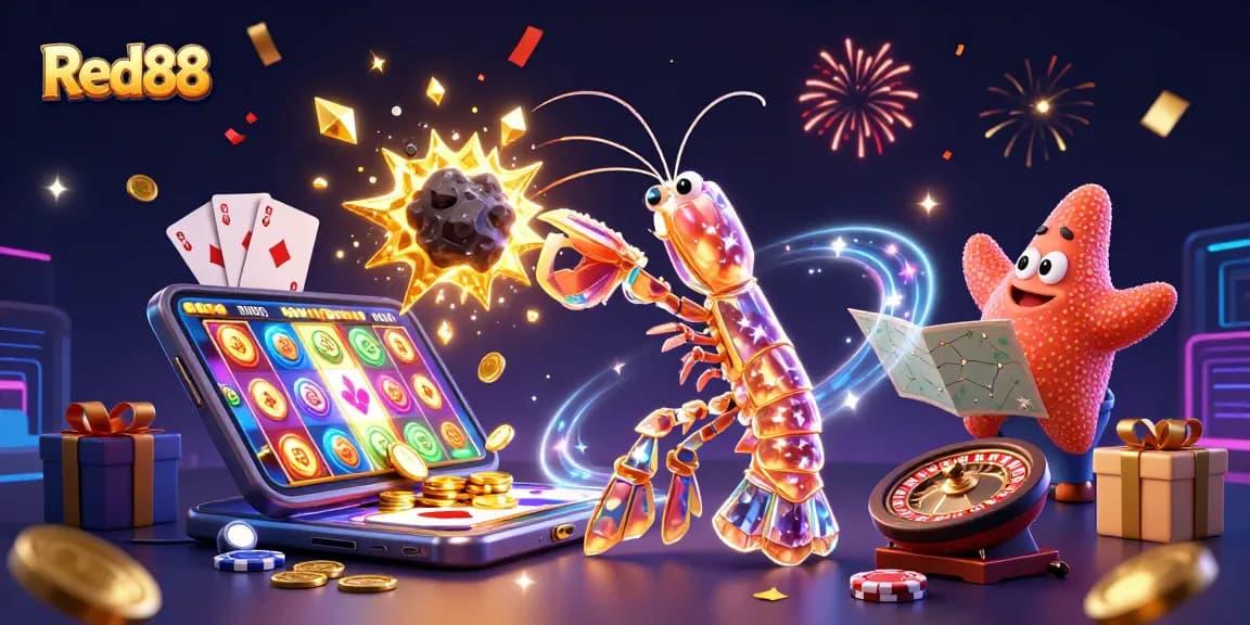 Experience Red88's thrilling world of gaming with vibrant slot games and dazzling rewards.
