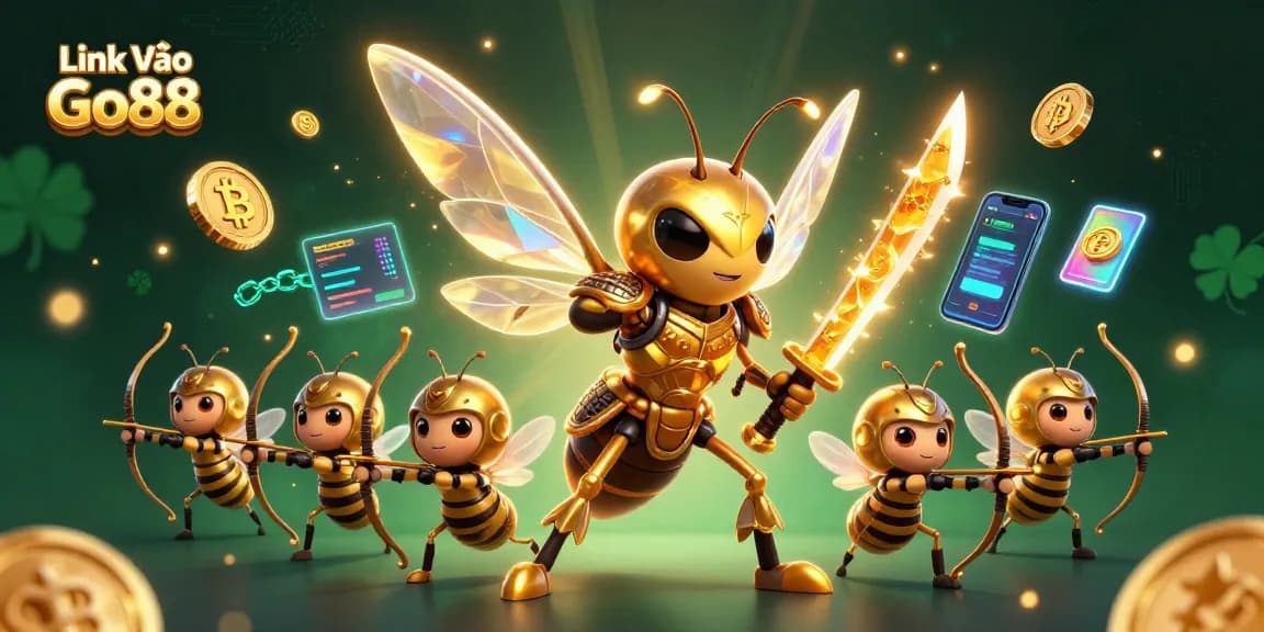 Play exciting games at Link Vào Go88 with golden hornet warriors and crypto rewards.