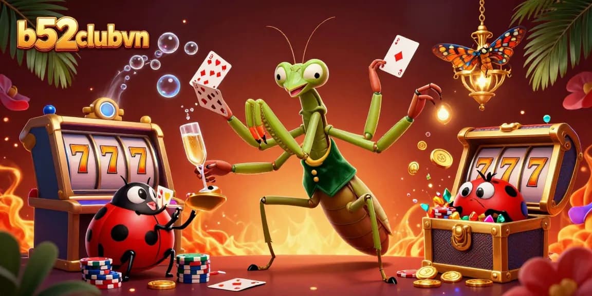 Experience thrilling gameplay with b52clubvn’s vibrant casino atmosphere featuring unique characters.