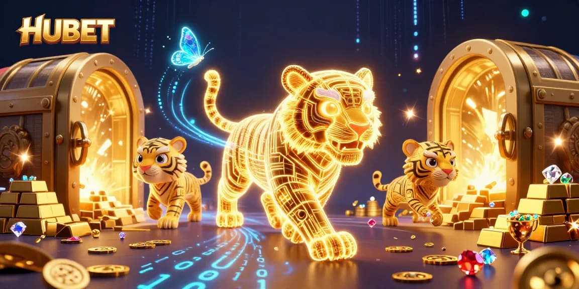 Experience HUBET's thrilling casino adventures with a vibrant, energetic digital scene.