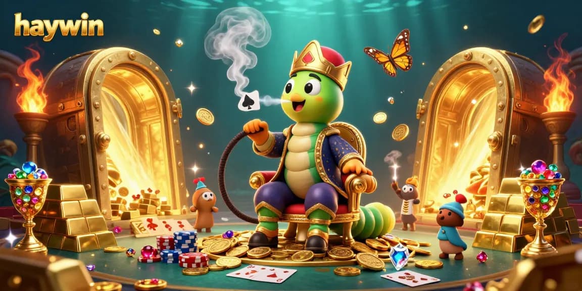 Experience thrilling poker games at haywin with enchanting characters and casino treasures.
