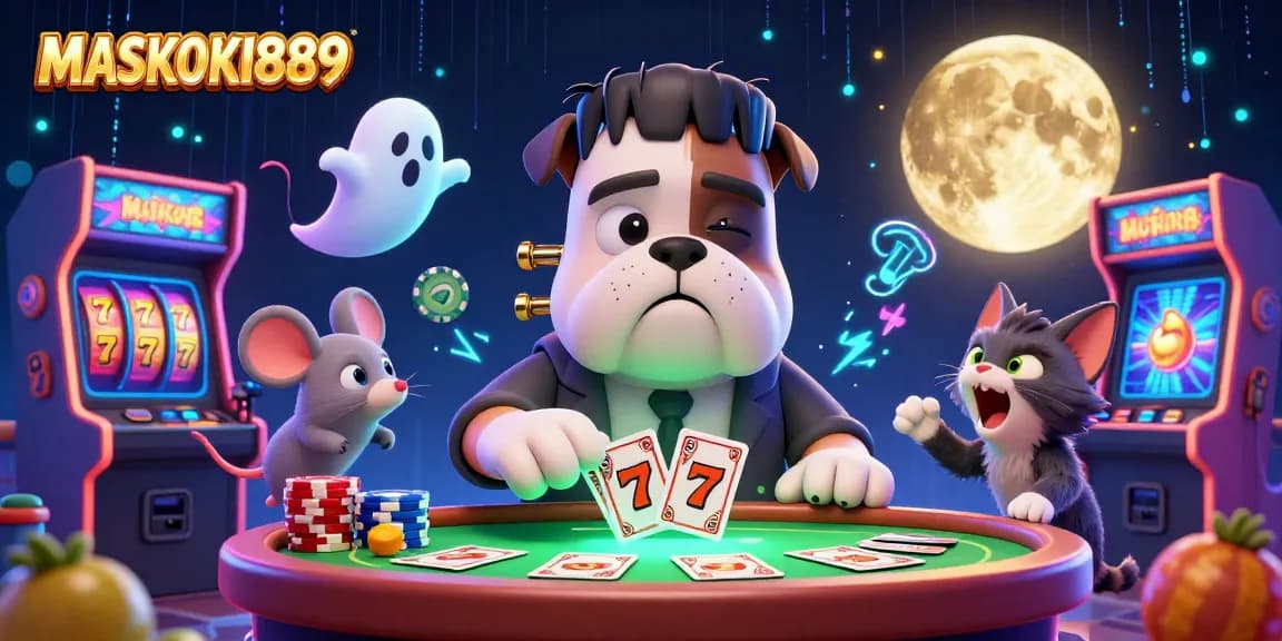 Play engaging slots at MASKOKI889 with colorful 3D characters, spooky themes, and thrilling action.