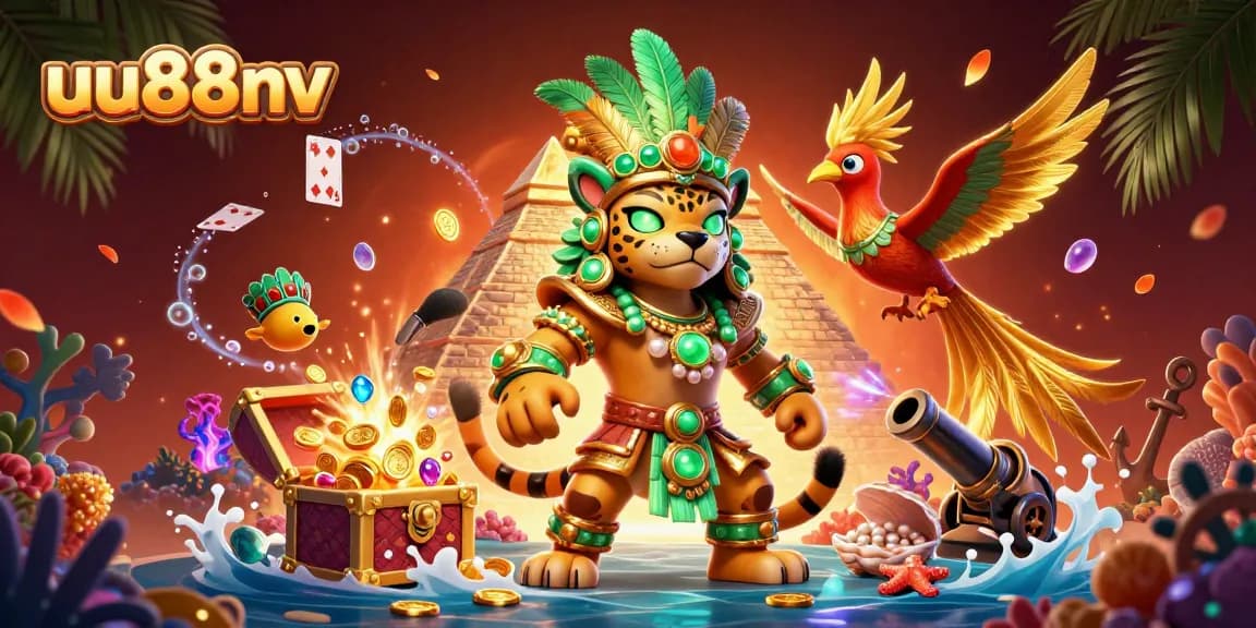 Experience thrilling gameplay at uu88nv with vibrant characters and rich 3D casino elements.