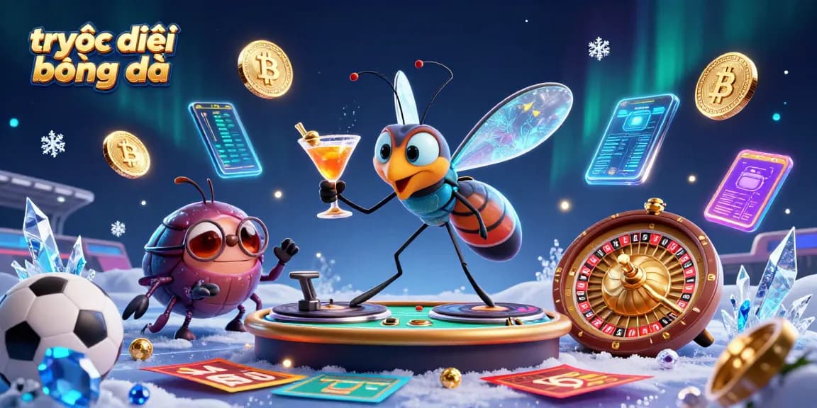 Watch trực tiếp bóng đá with dynamic sports betting elements and vibrant characters