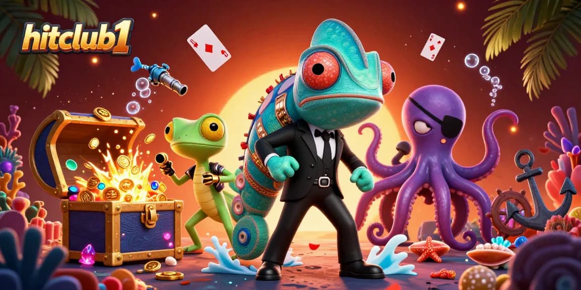 Engage with hitclub1 casino rewards using our dynamic characters in a vibrant gaming scene.