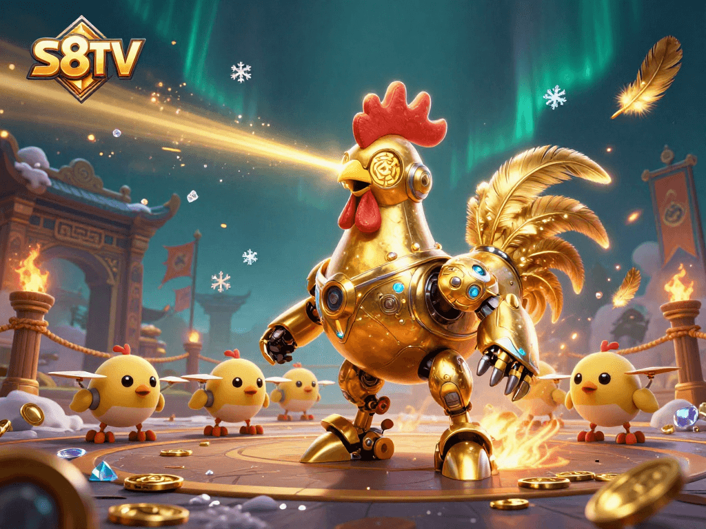 S8TV offers exciting betting adventures featuring dynamic characters in an ultra-detailed 3D casino scene.