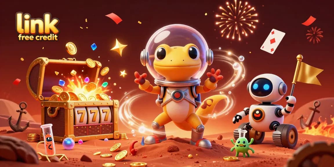 Claim your link free credit and explore thrilling casino adventures with unique visuals!